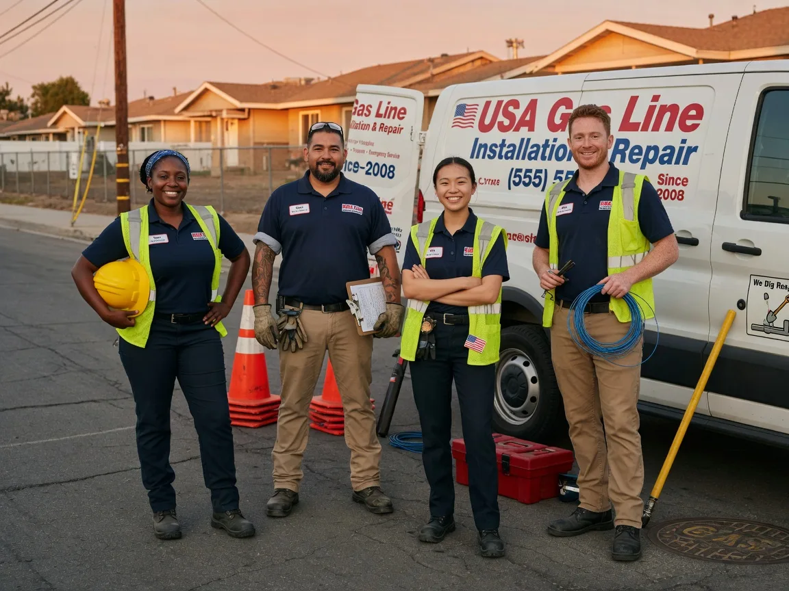 Gas Line Installation company in Fairfield, CA